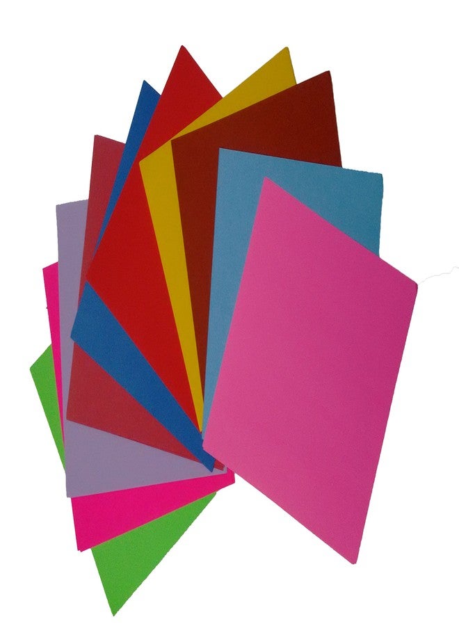 BeeMall Origami Papers 100 Sheets 10 Different Colours - Both Side Solid Colours Size 15 X 15 cm with Origami Ebook For Creativity Development - Image 1